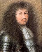 Nanteuil, Robert Portrait of Louis XIV, King of France Sweden oil painting artist